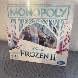 Frozen 2 Monopoly (still in packaging brand new)